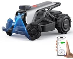 AirSeekers Robotmaaier voor 2400 m²,Slimme elektrische grasmaaier – RTK Navigatie, AI Obstakelvermij